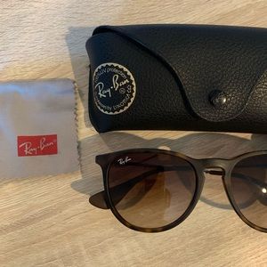 Ray Ban Erika Tortoise Sunglasses